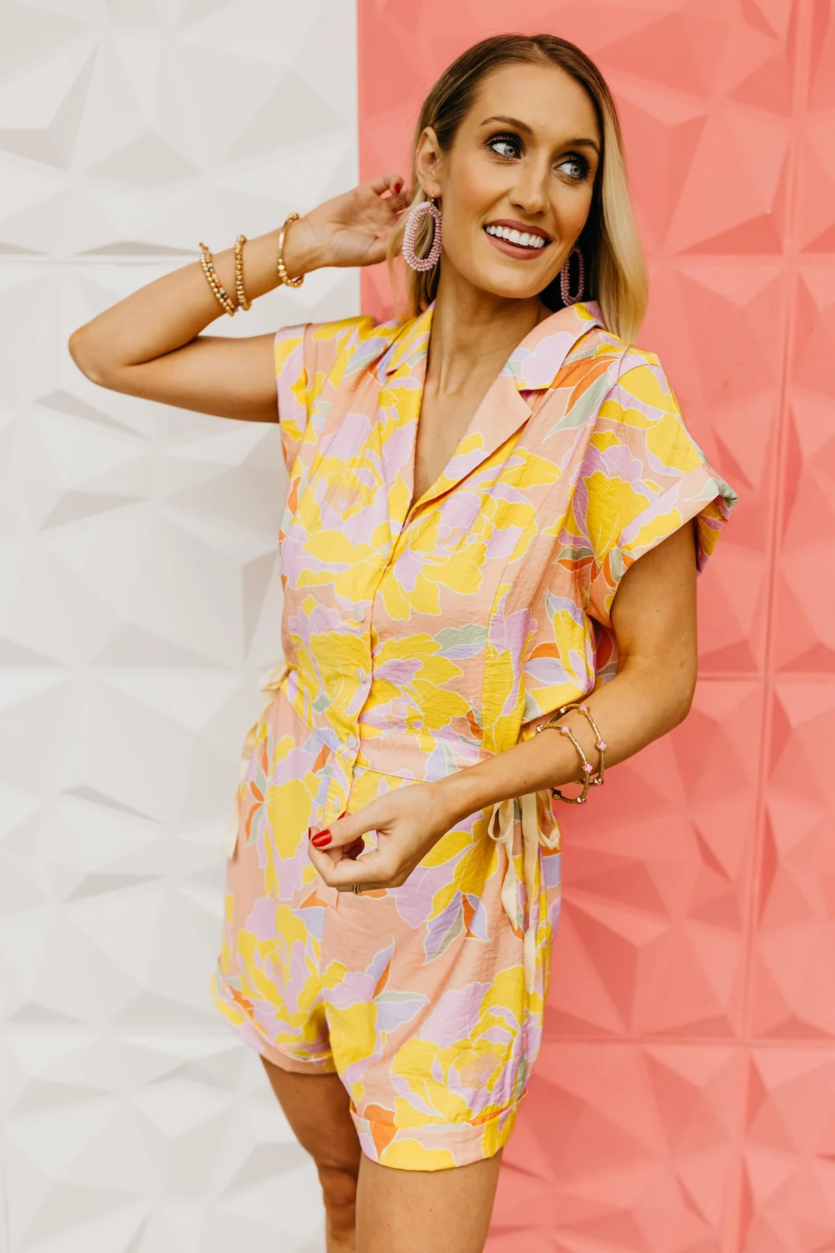The Kendra Floral Romper - Image 4
