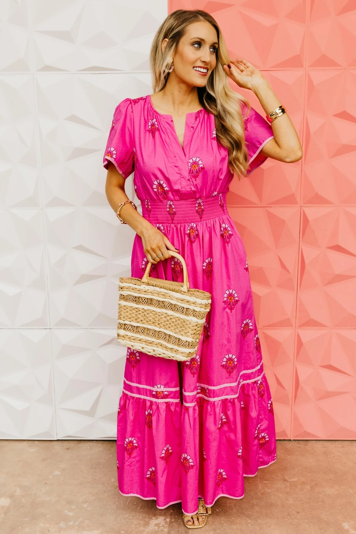 The Kenzie Floral Maxi Dress