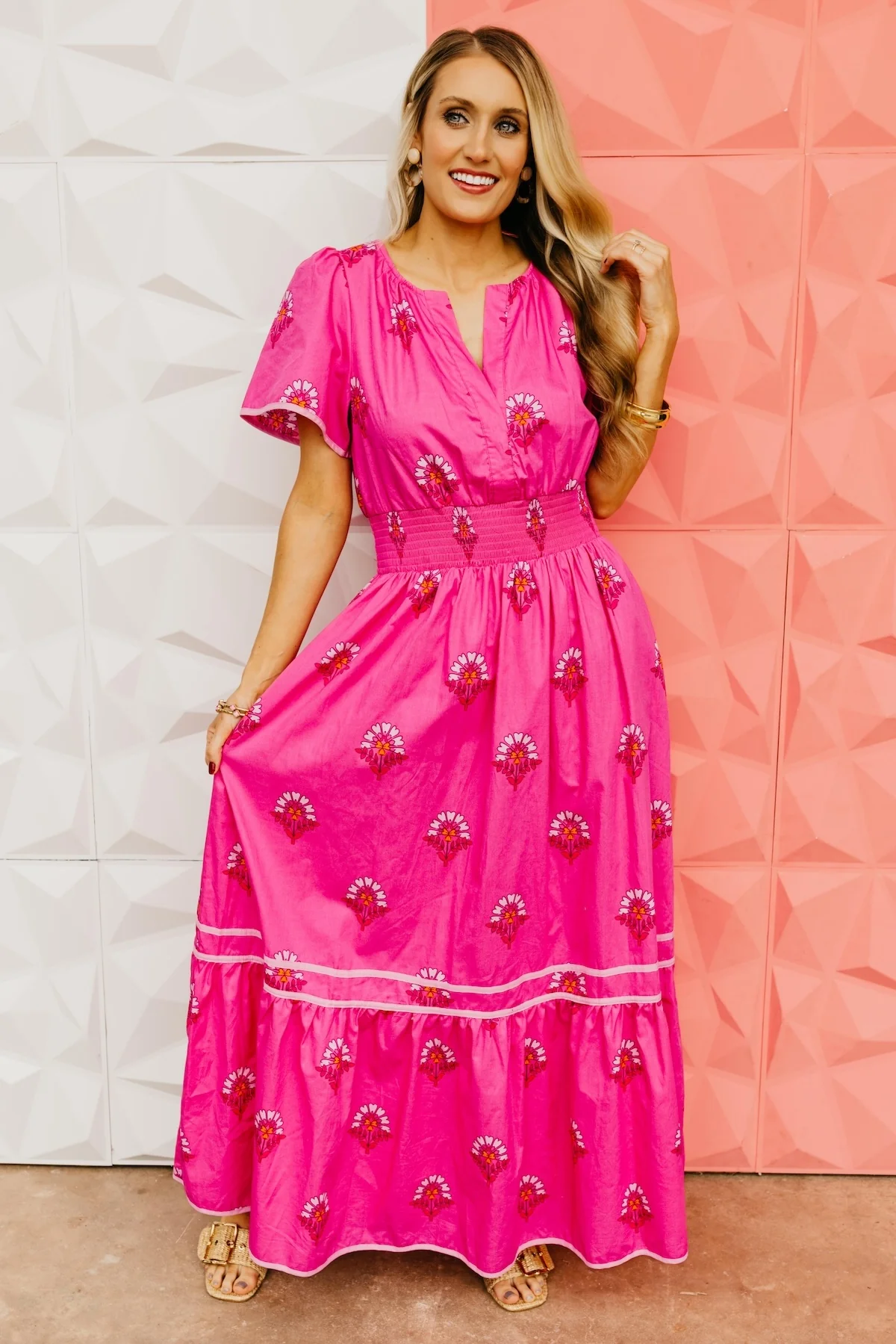The Kenzie Floral Maxi Dress - Image 4