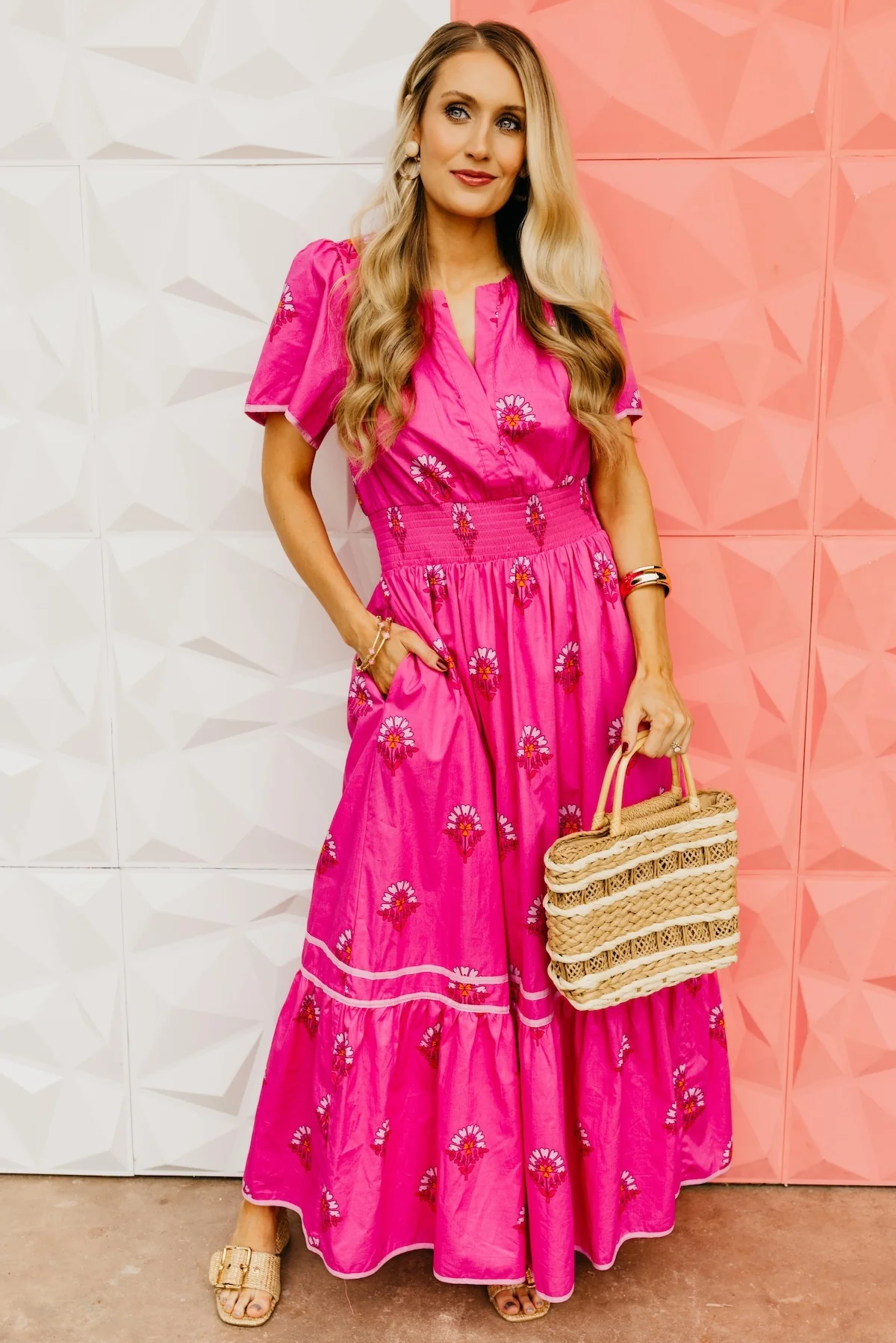 The Kenzie Floral Maxi Dress - Image 6