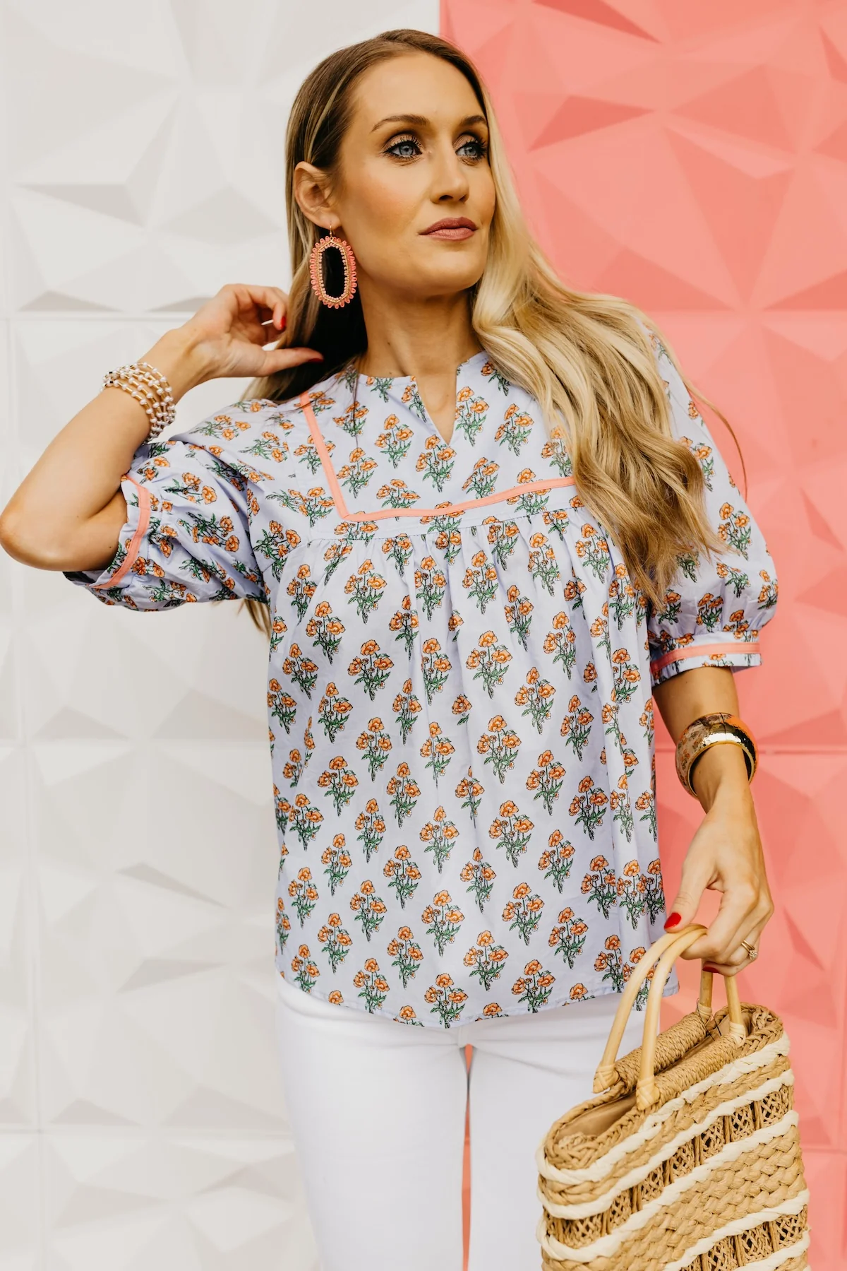 The Khalil Half Sleeve Blouse - Image 3