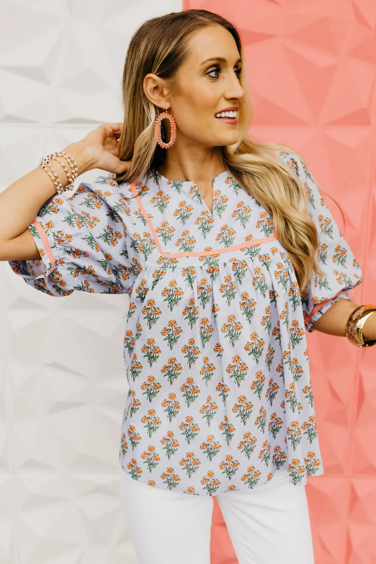 The Khalil Half Sleeve Blouse - Image 5