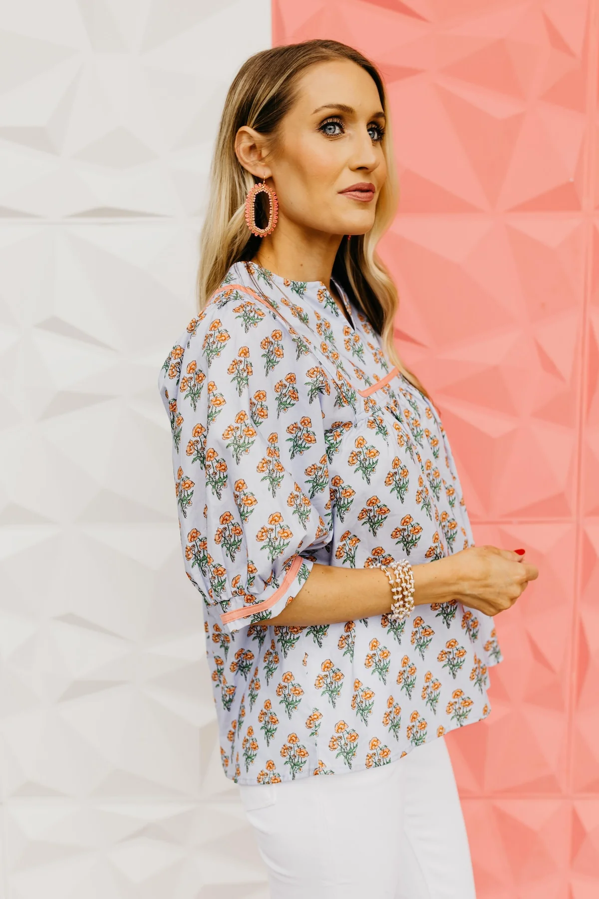 The Khalil Half Sleeve Blouse - Image 6