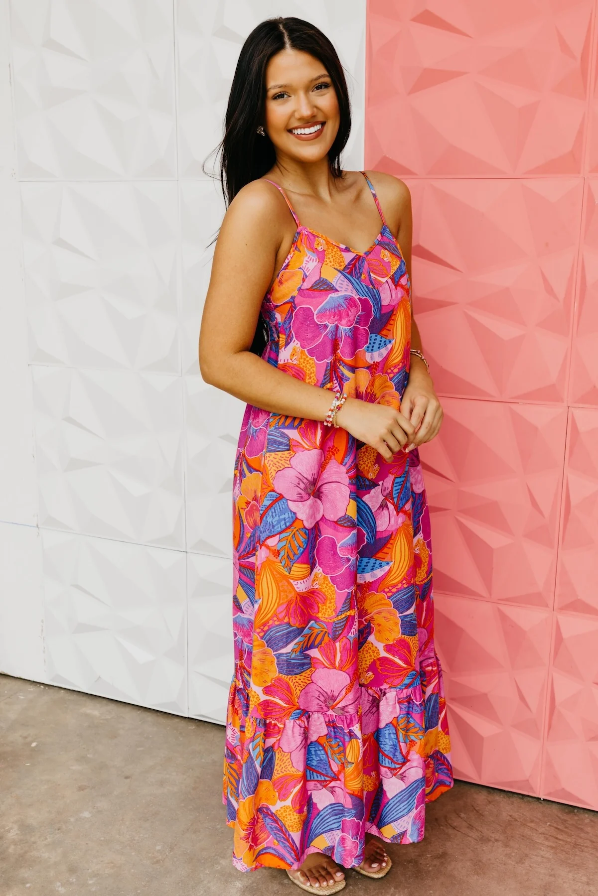 The Kiara Tie Back Maxi Dress - Image 4