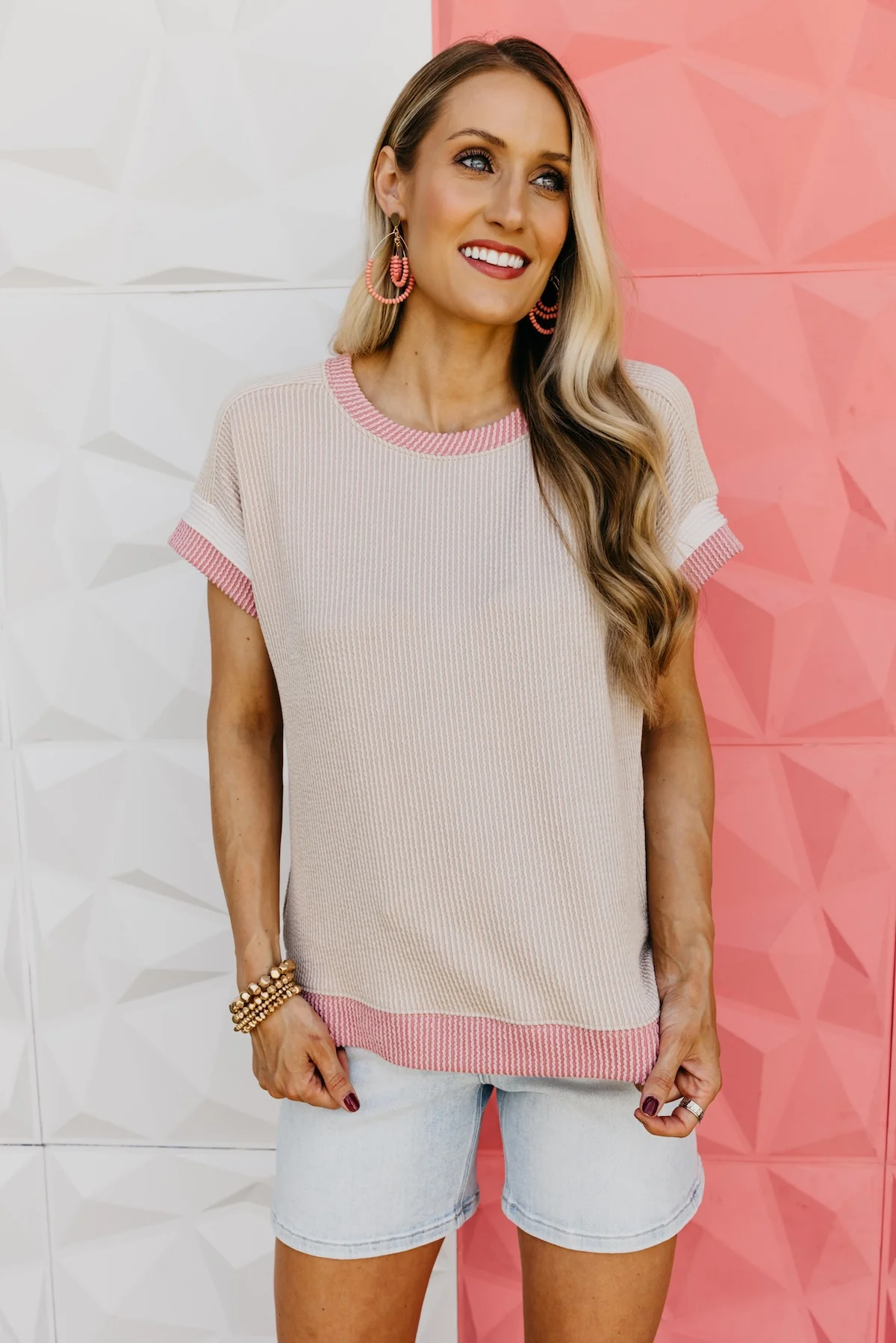 The Kien Ribbed Cap Sleeve Top - Image 7