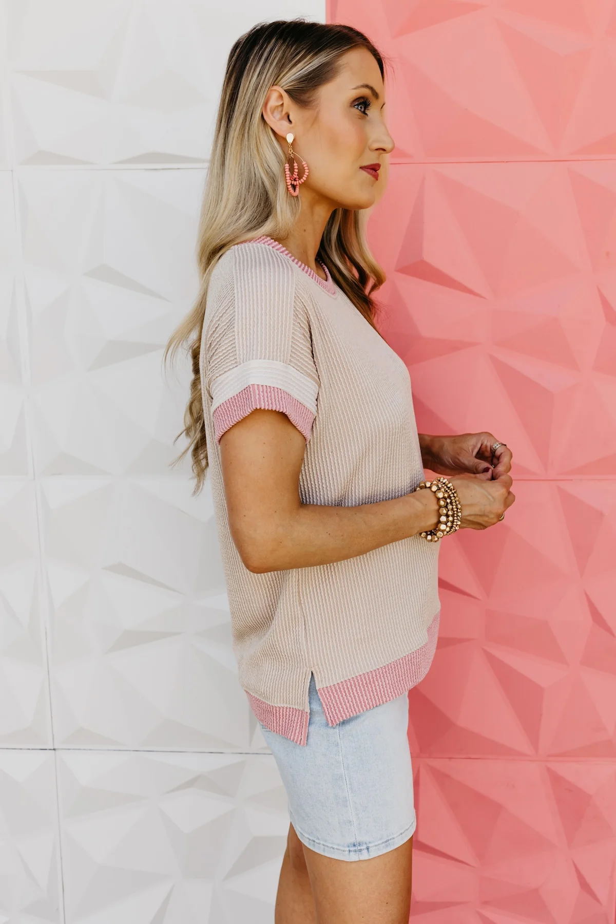 The Kien Ribbed Cap Sleeve Top - Image 8