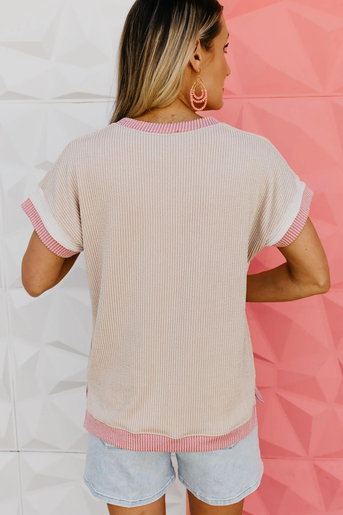 The Kien Ribbed Cap Sleeve Top - Image 9