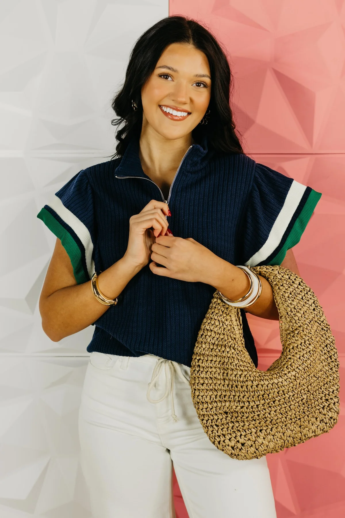 The Kimora Double Flutter Top - Image 3