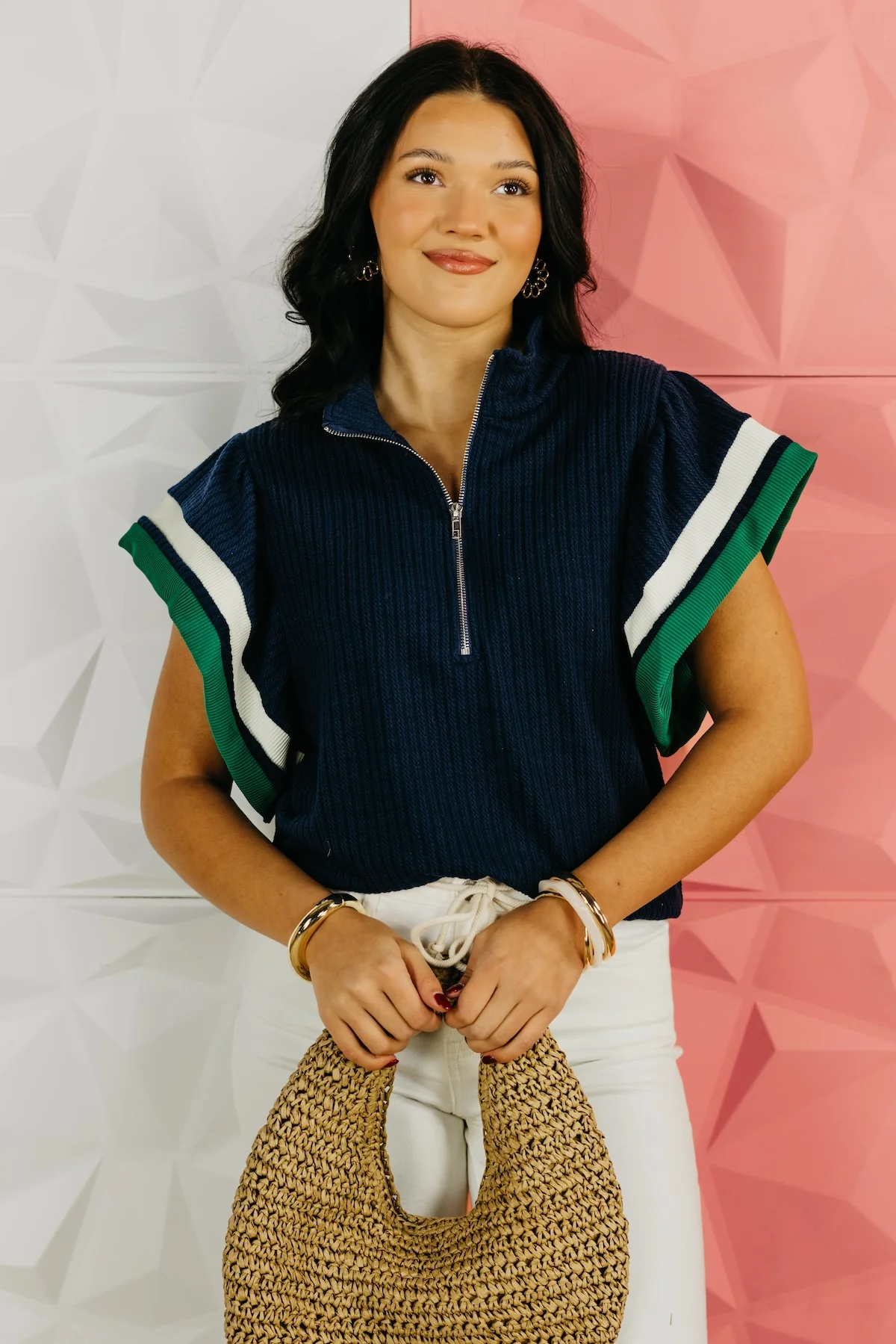 The Kimora Double Flutter Top - Image 4