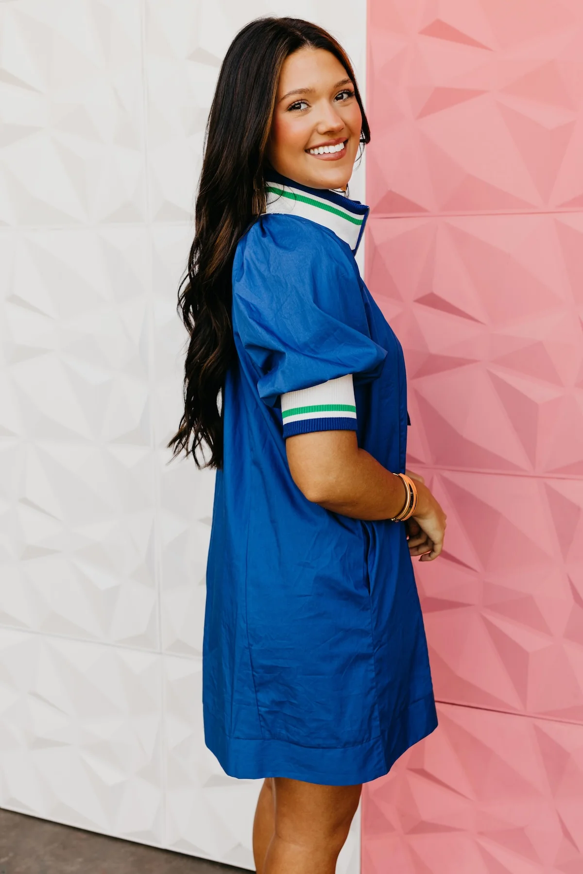 The Kinsley Half Zip Mini Dress - Image 6