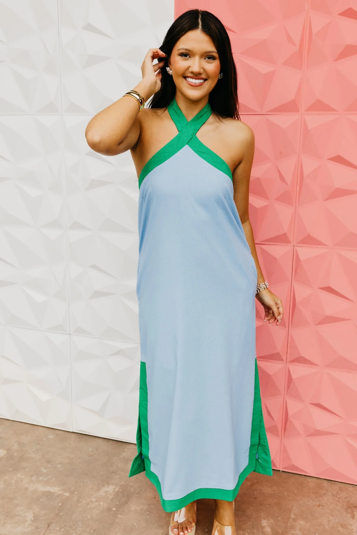 The Kyler Halter Midi Dress - Image 4