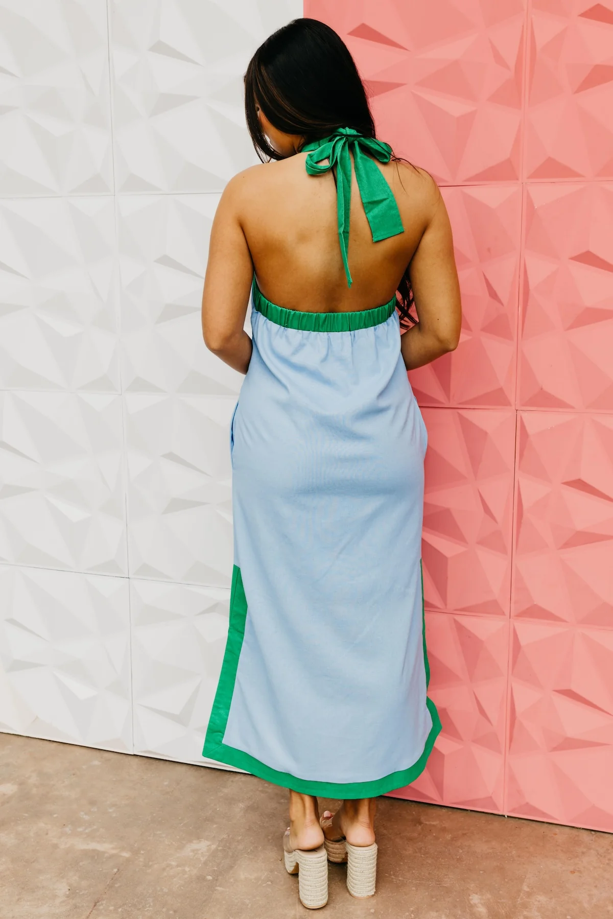 The Kyler Halter Midi Dress - Image 7