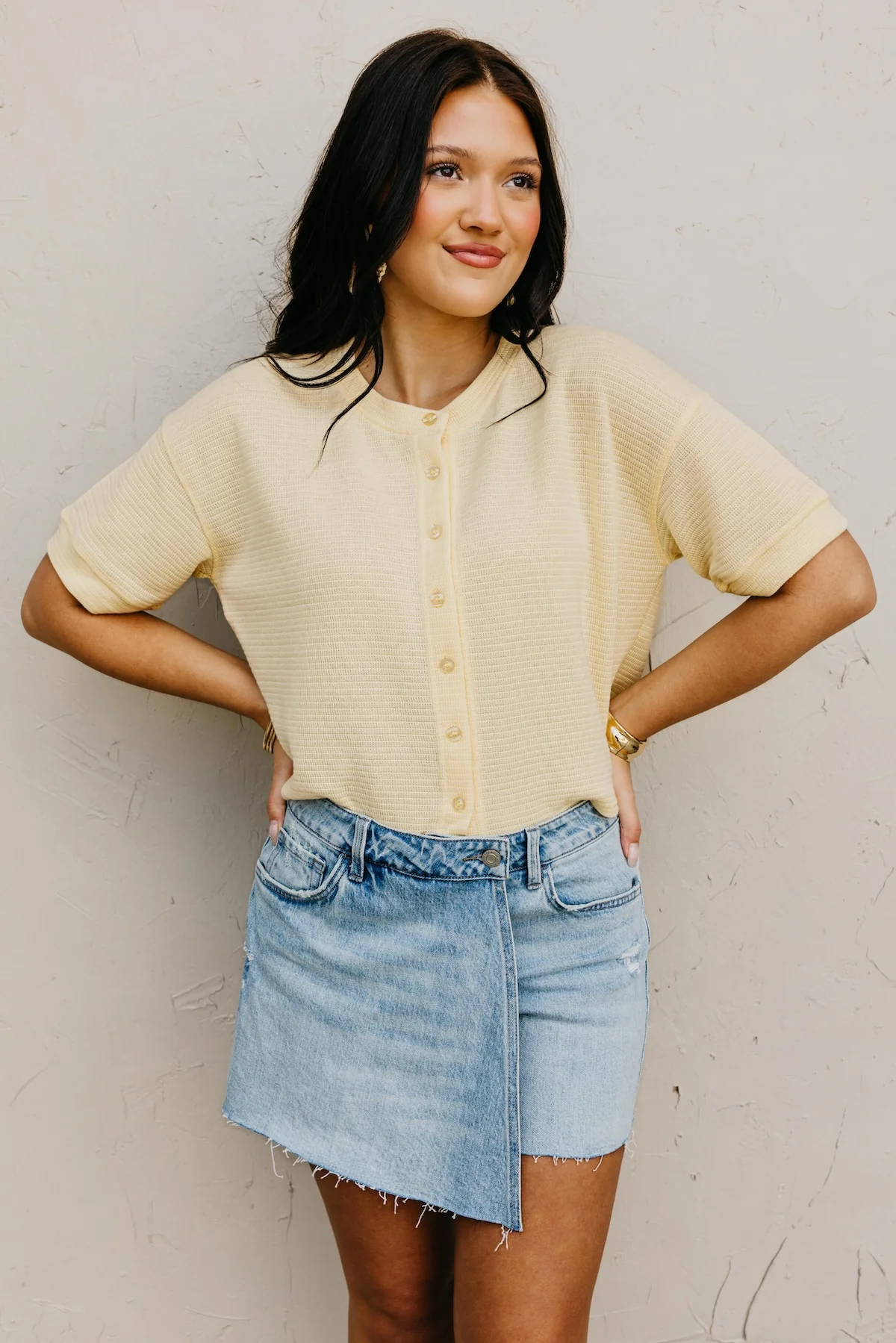 The Kyrie Textured Knit Cardigan - Image 8