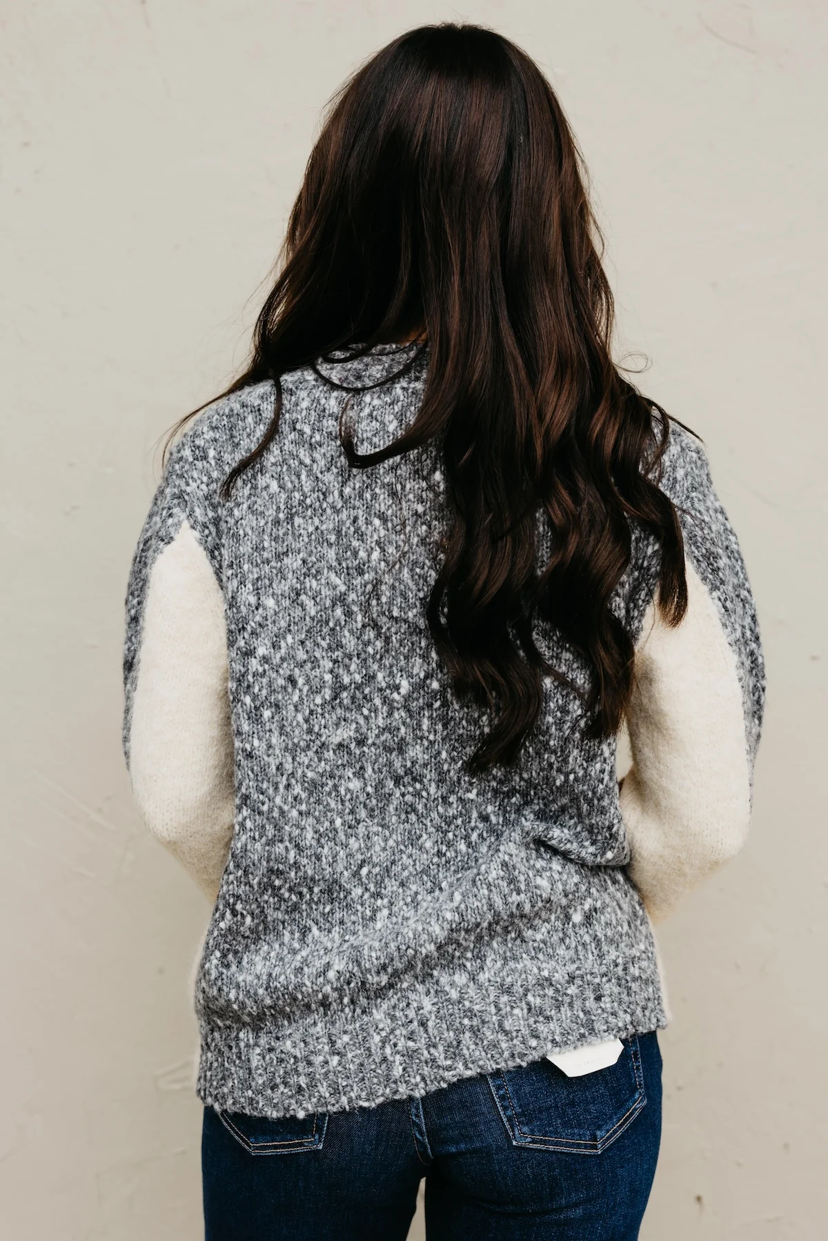 The Lana Aspen Chevron Colorblock Sweater - Image 10