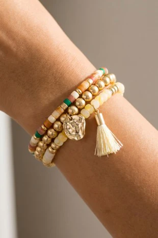 The Landen Stretch Bracelet Set - Image 2