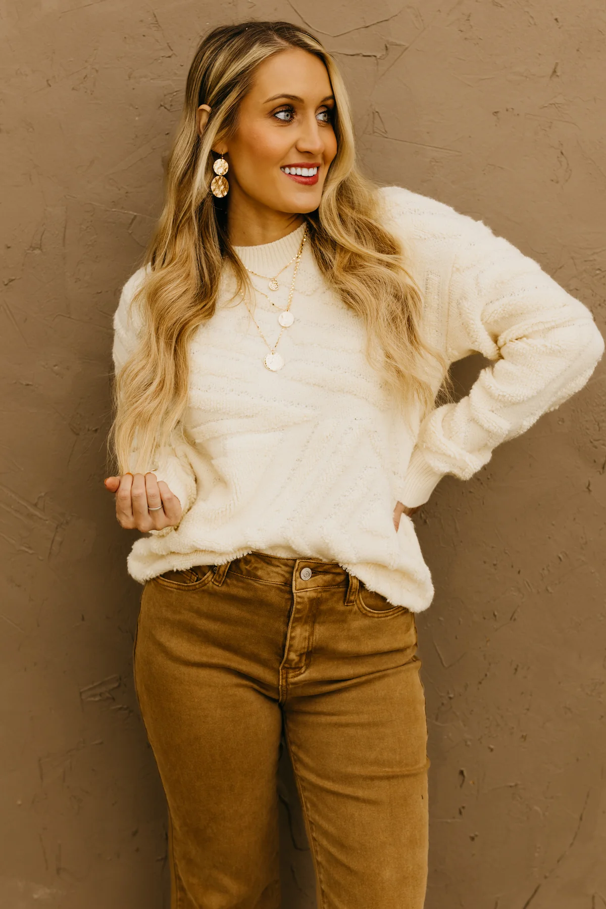The Landry Knit Texture Sweater - FINAL SALE - Image 3