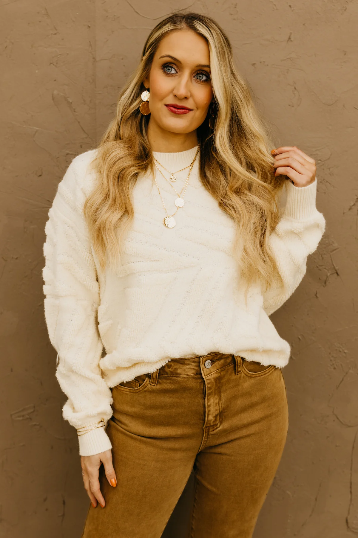 The Landry Knit Texture Sweater - FINAL SALE - Image 4