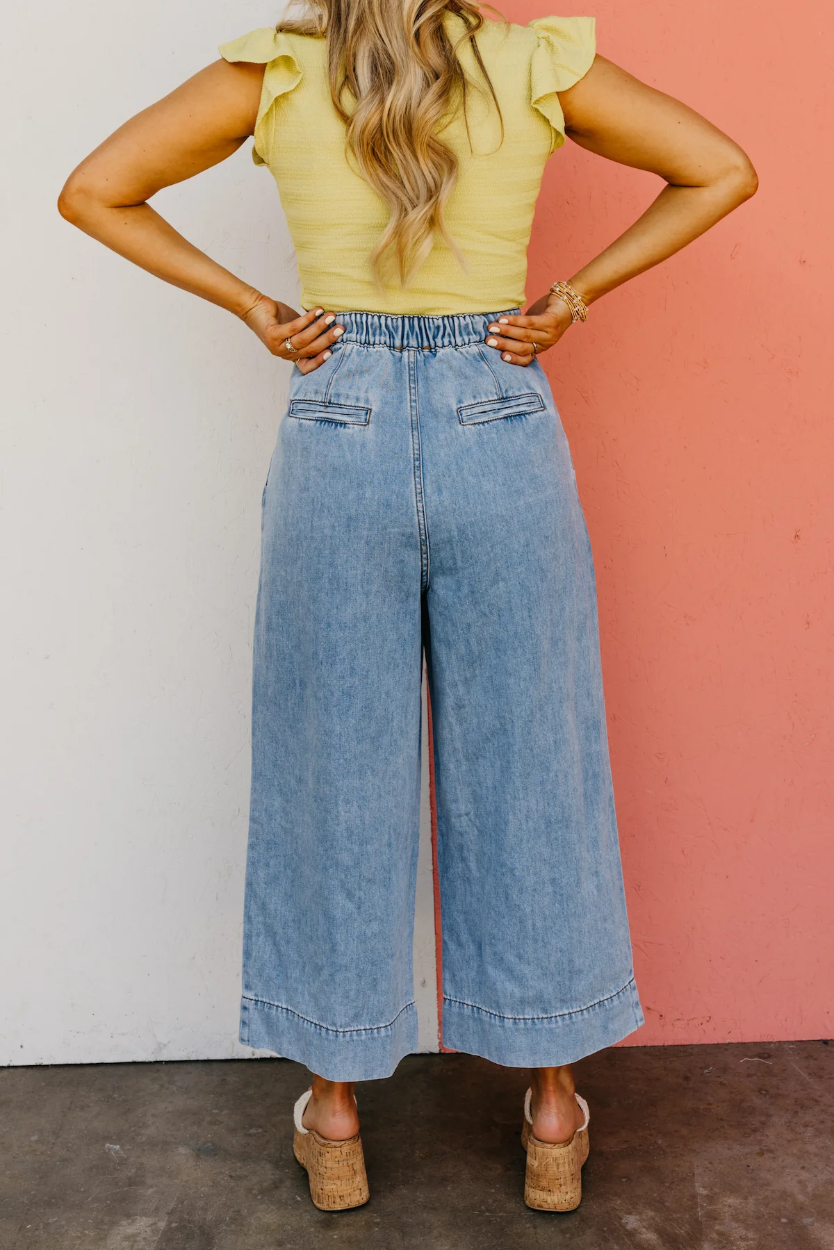 The Landyn Wide Leg Crop Jeans - Image 5