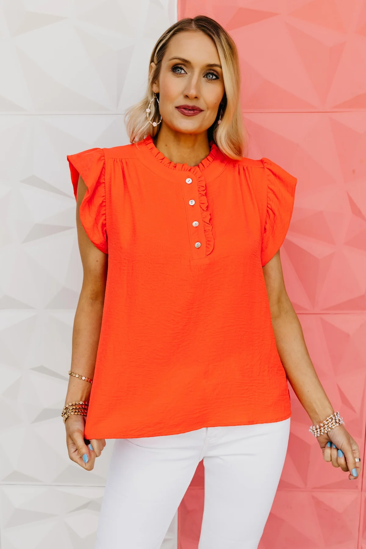 The Lee Ruffle Blouse - Image 10