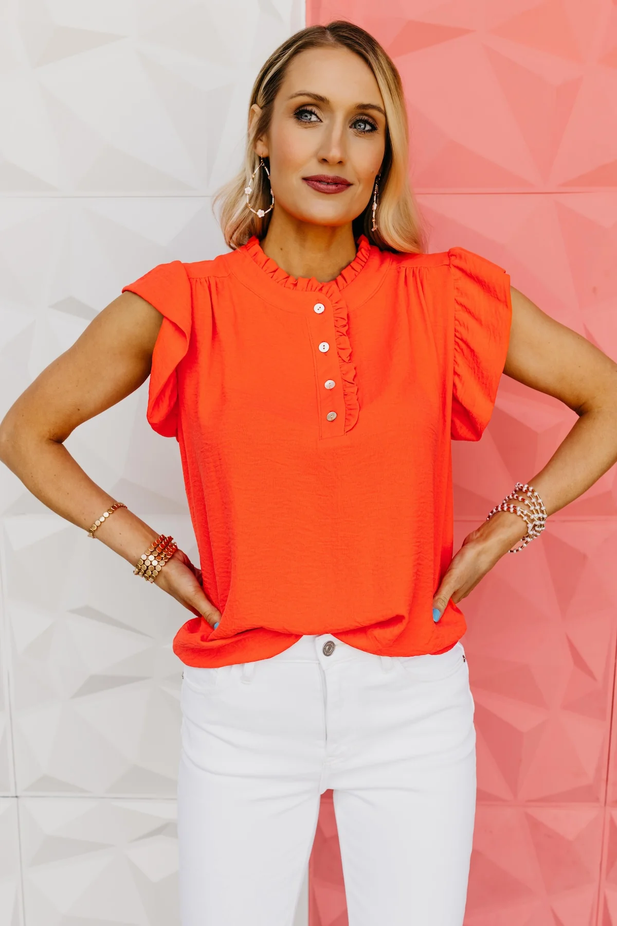The Lee Ruffle Blouse - Image 9