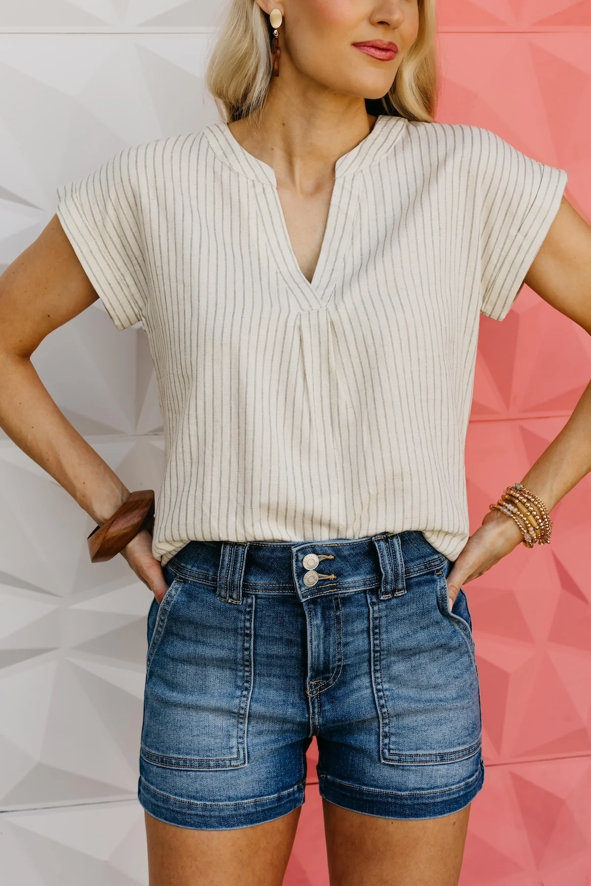 The Leon Button Back Top - Image 4