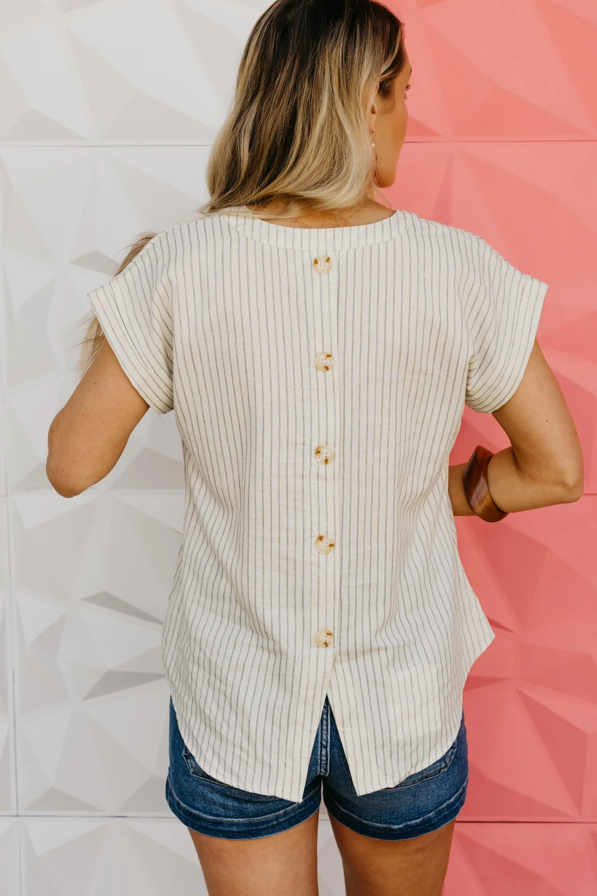 The Leon Button Back Top - Image 7