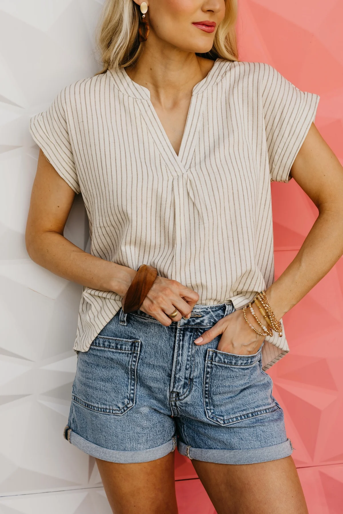 The Leon Button Back Top - Image 2