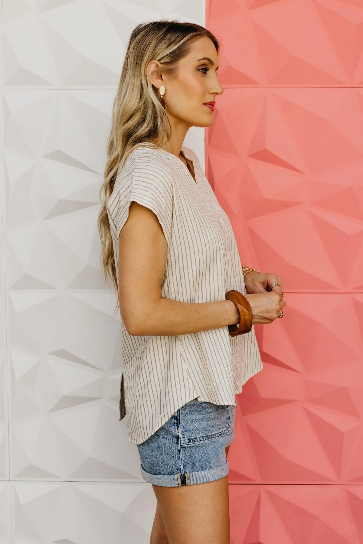 The Leon Button Back Top - Image 7