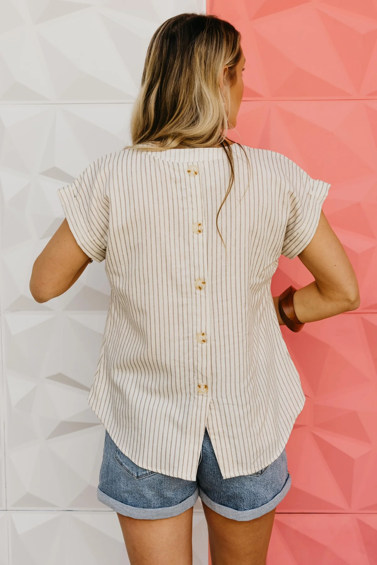 The Leon Button Back Top - Image 8