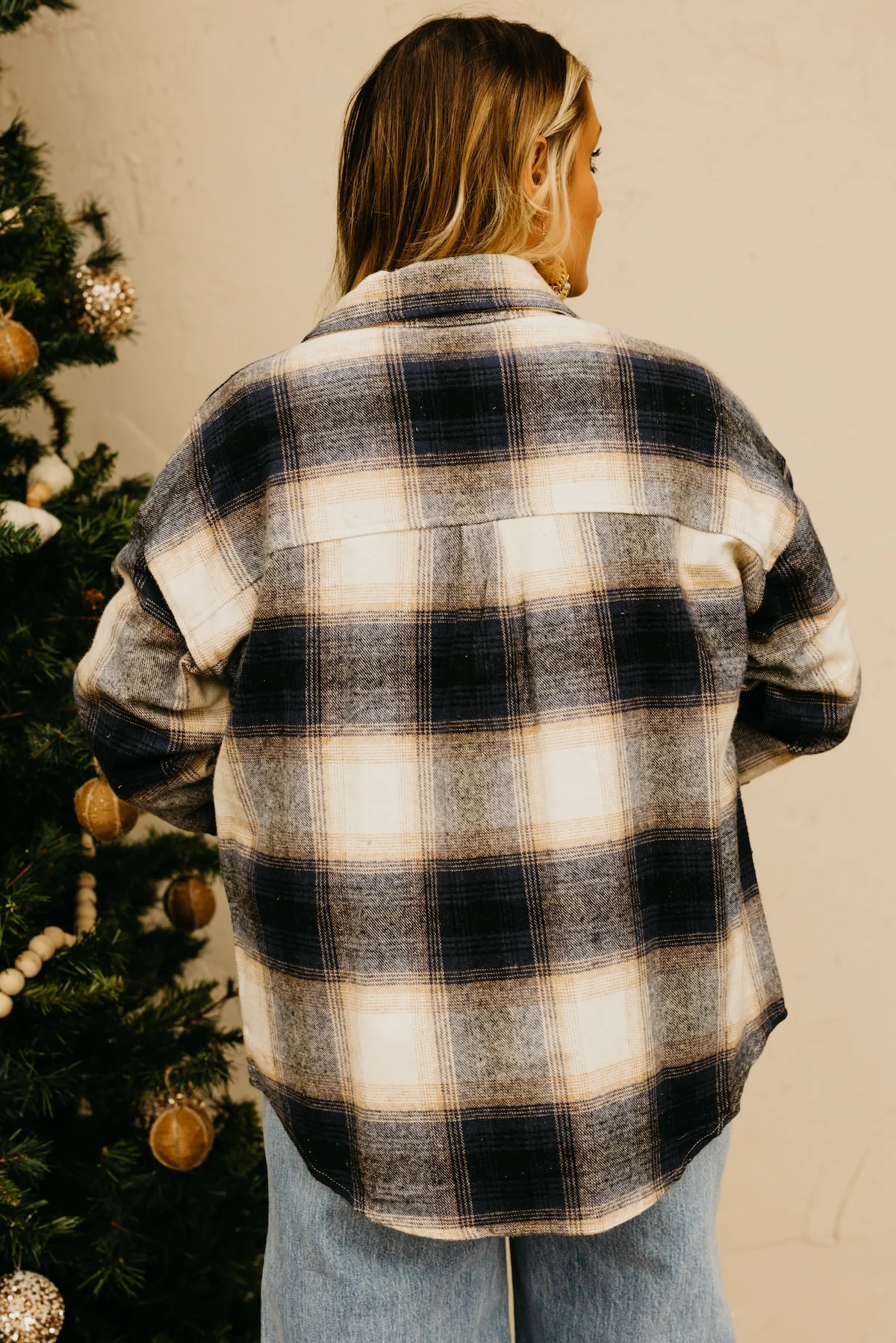 The Lia Plaid Shacket - Image 11
