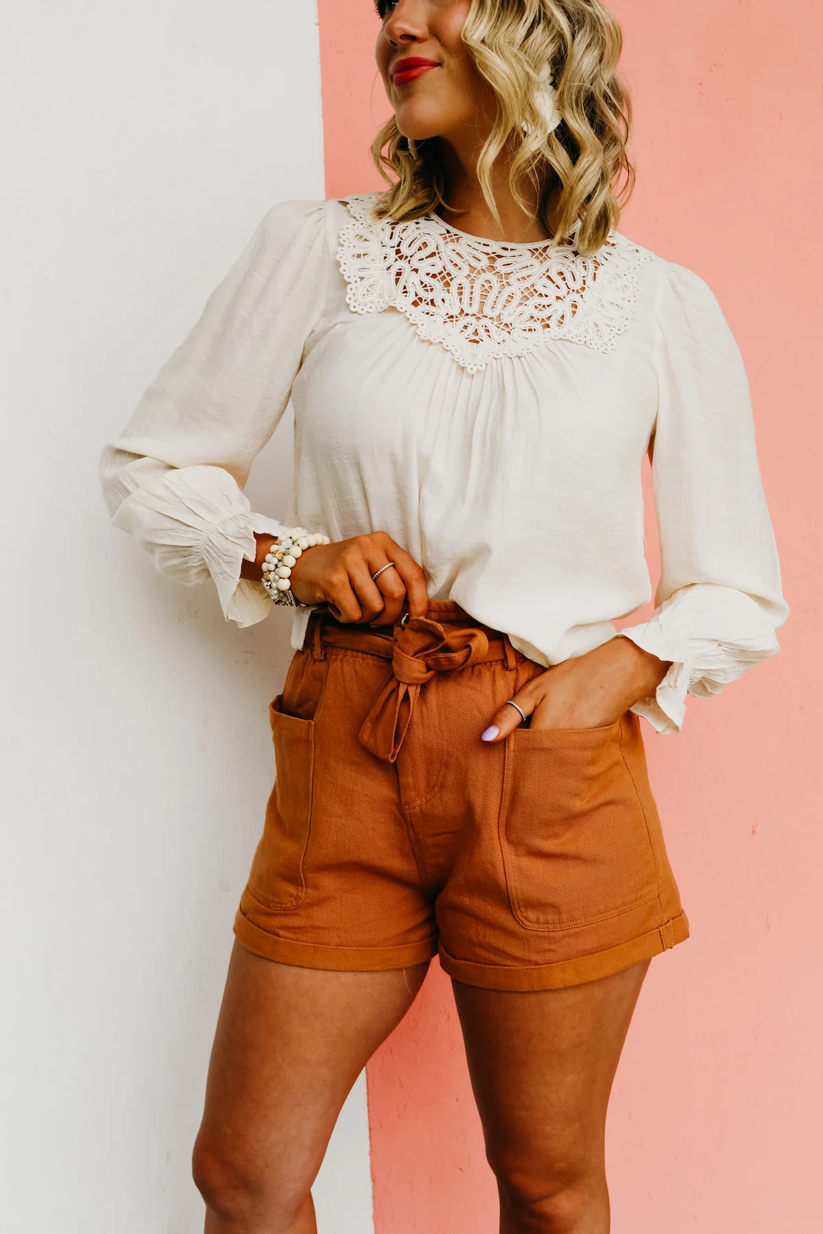 The Lush Liana Paperbag Shorts  - FINAL SALE - Image 12