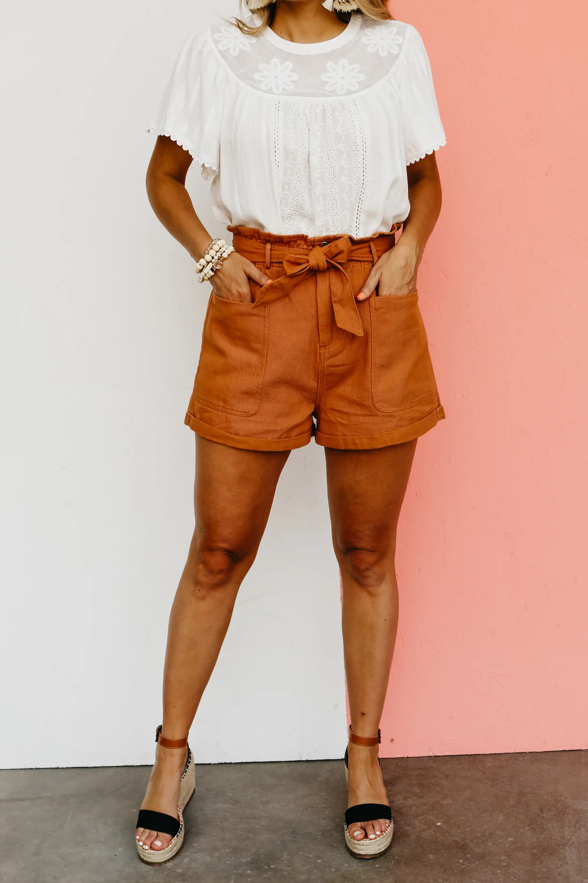 The Lush Liana Paperbag Shorts  - FINAL SALE - Image 3