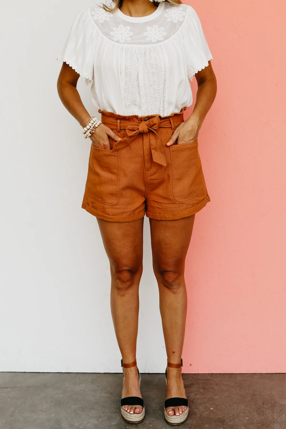 The Lush Liana Paperbag Shorts  - FINAL SALE - Image 4
