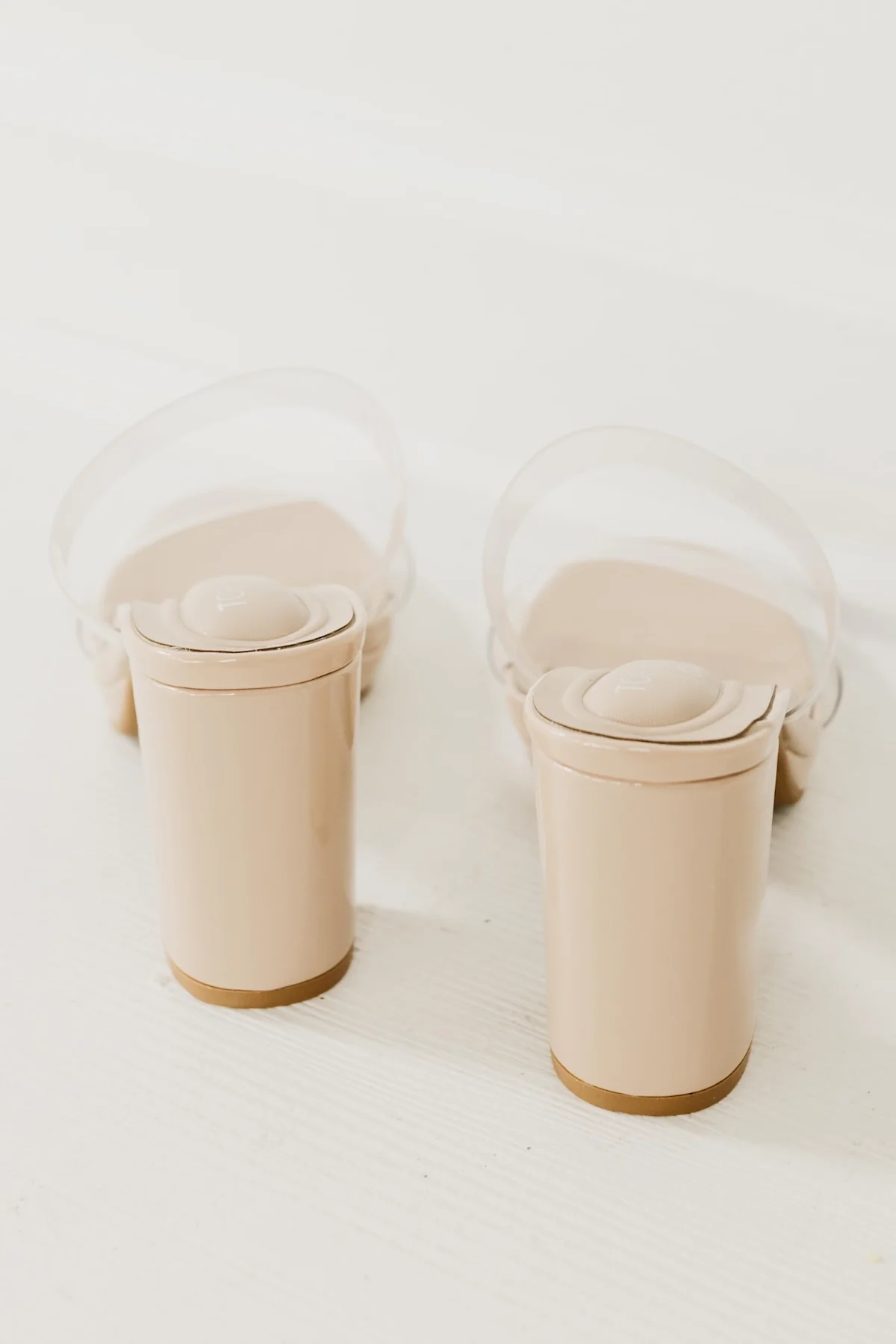 The Lily Clear Block Heel - Image 4