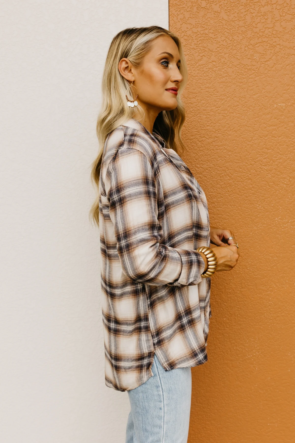 The Livia Classic Fit Plaid Shirt - Image 8