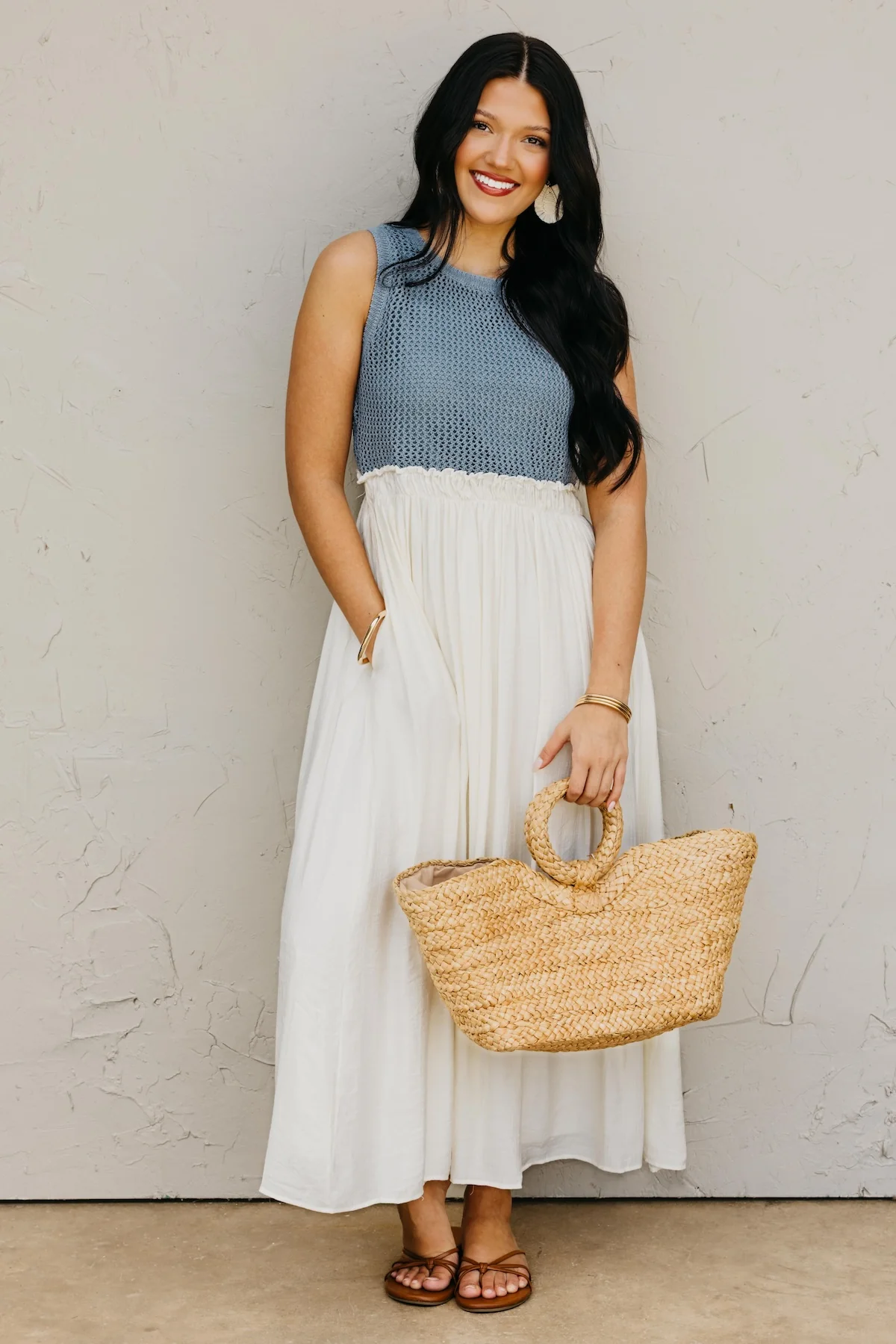 The Lucia Twofer Midi Dress - Image 7