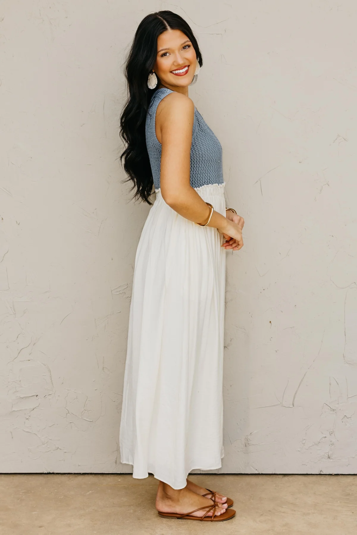 The Lucia Twofer Midi Dress - Image 9