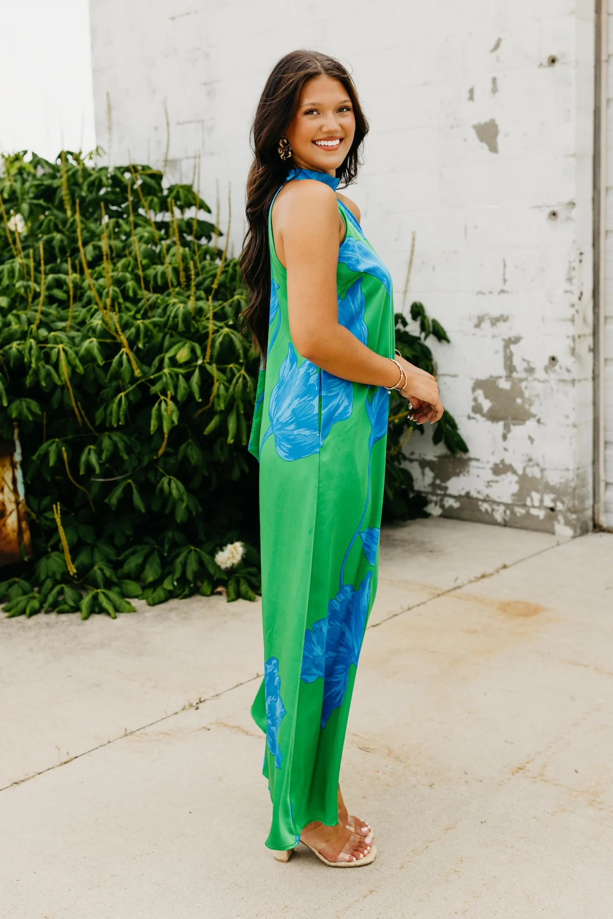 The Macie Halter Maxi Dress - Image 10