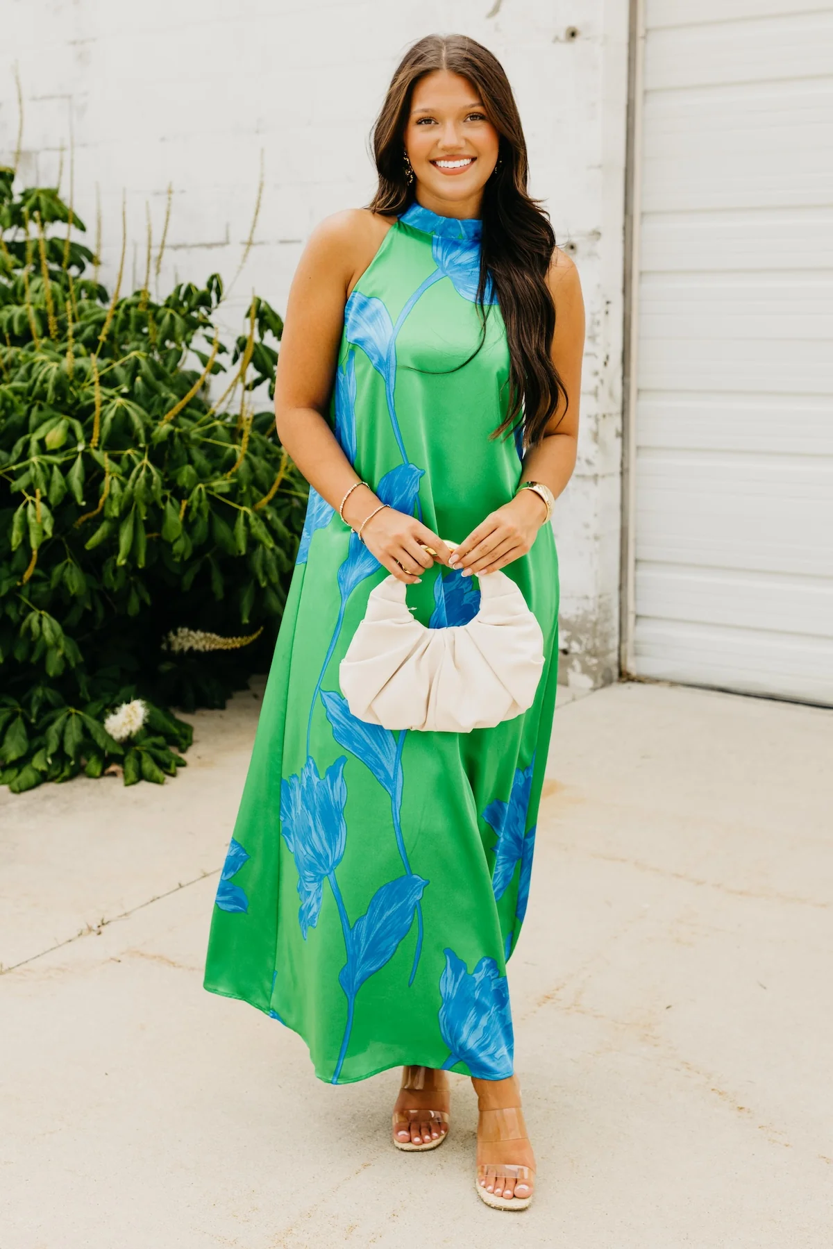 The Macie Halter Maxi Dress - Image 6