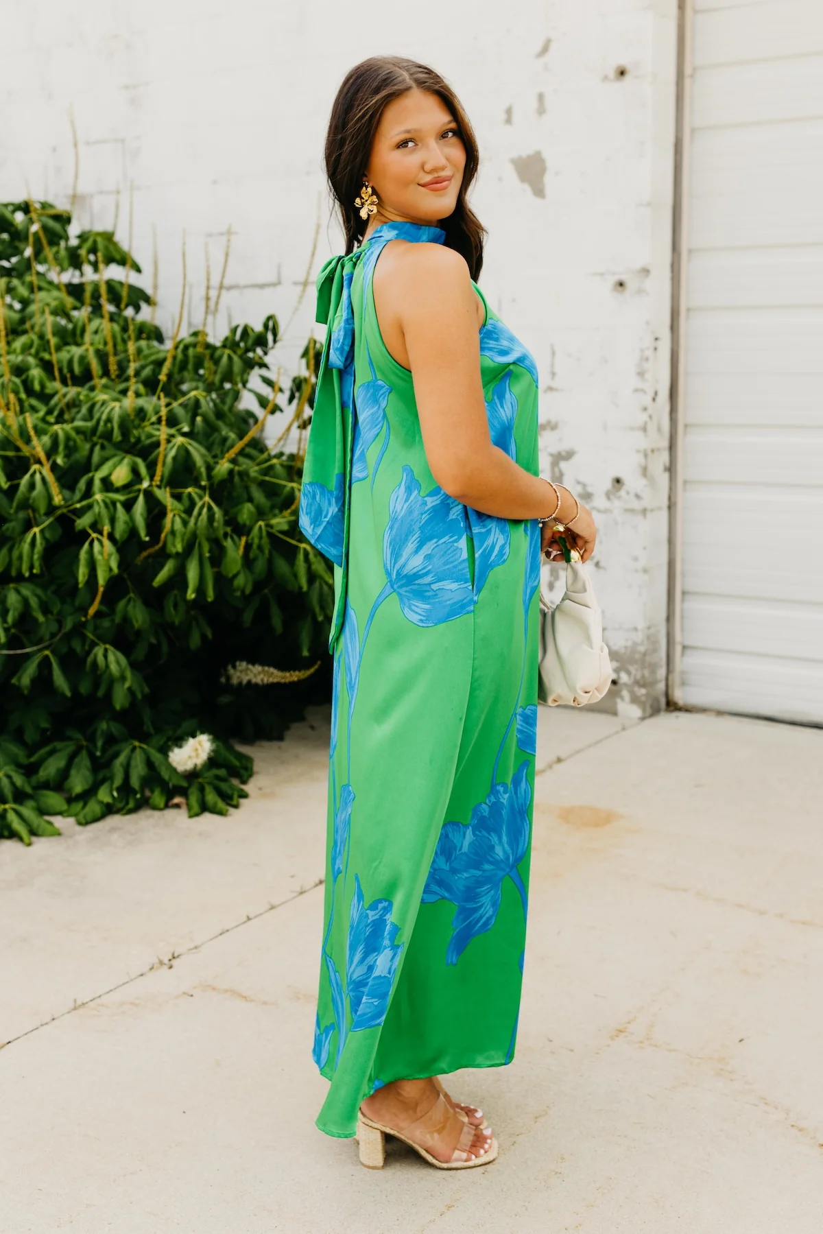 The Macie Halter Maxi Dress - Image 7
