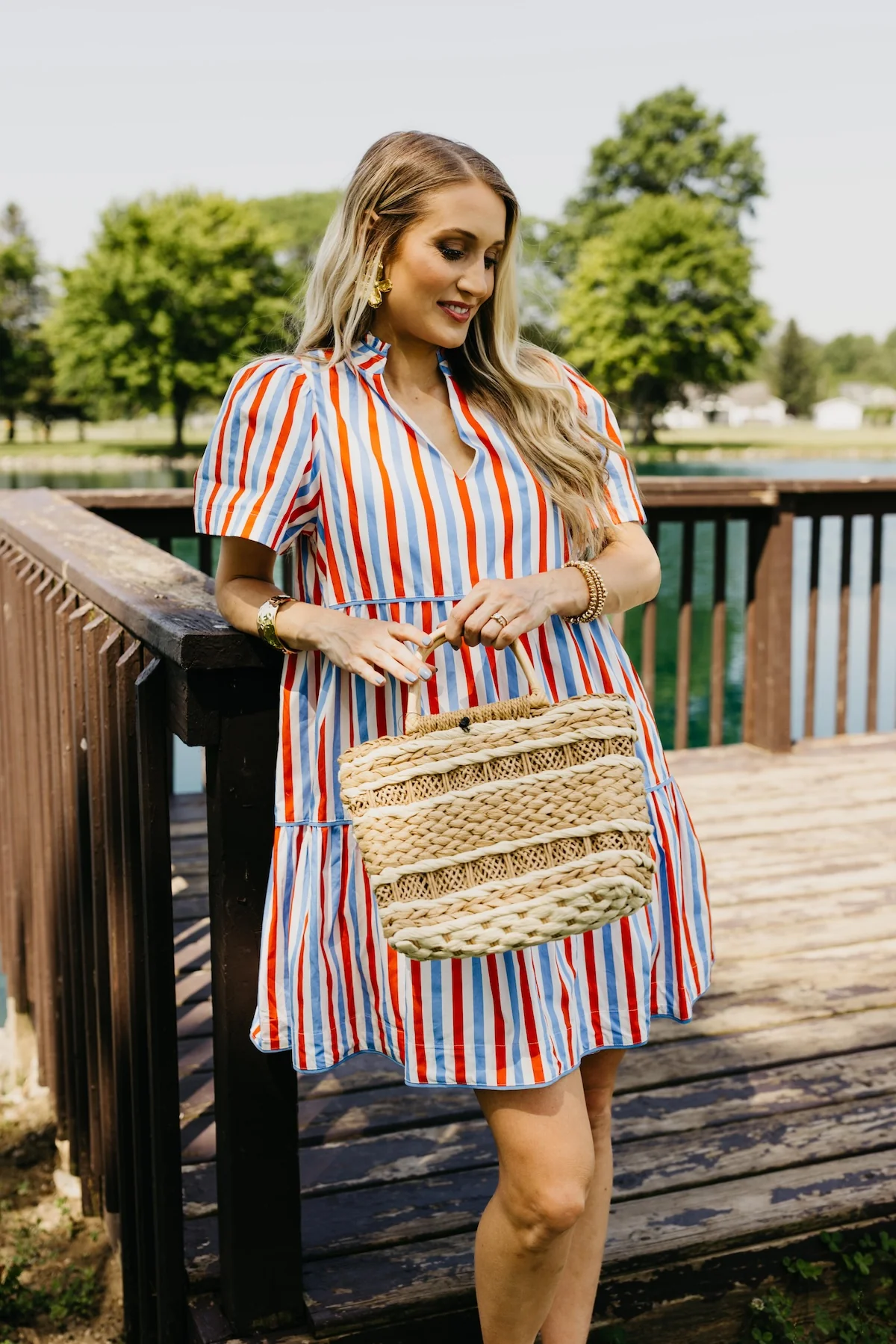 The Malaysia Tiered Mini Dress - Image 5