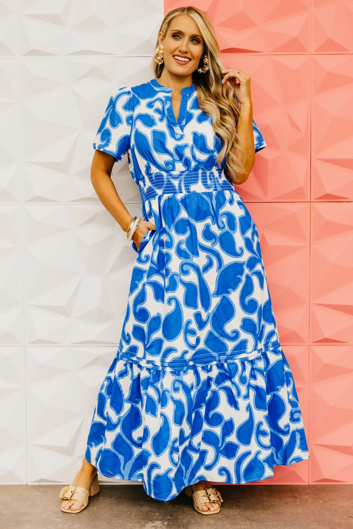 The Manuel Poplin Maxi Dress - Image 7