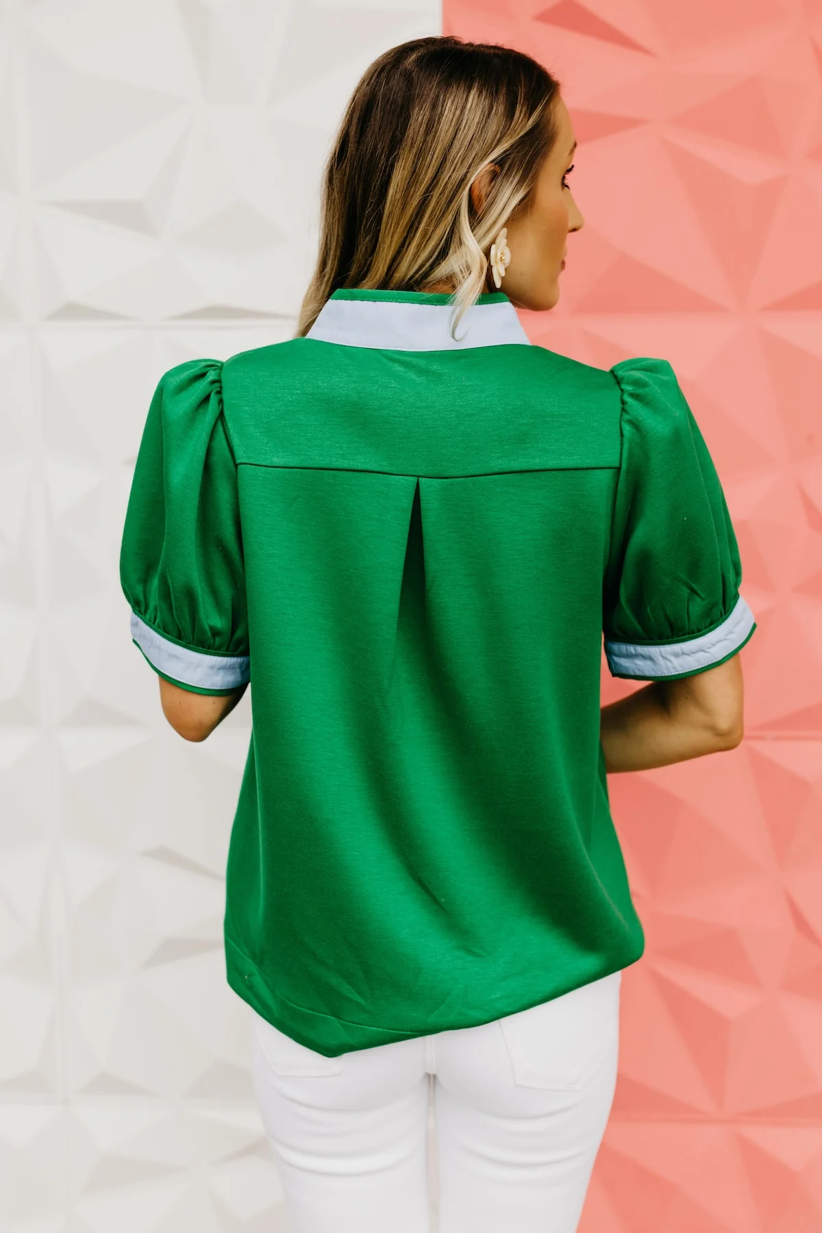 The Marla Puff Sleeve Top - Image 9