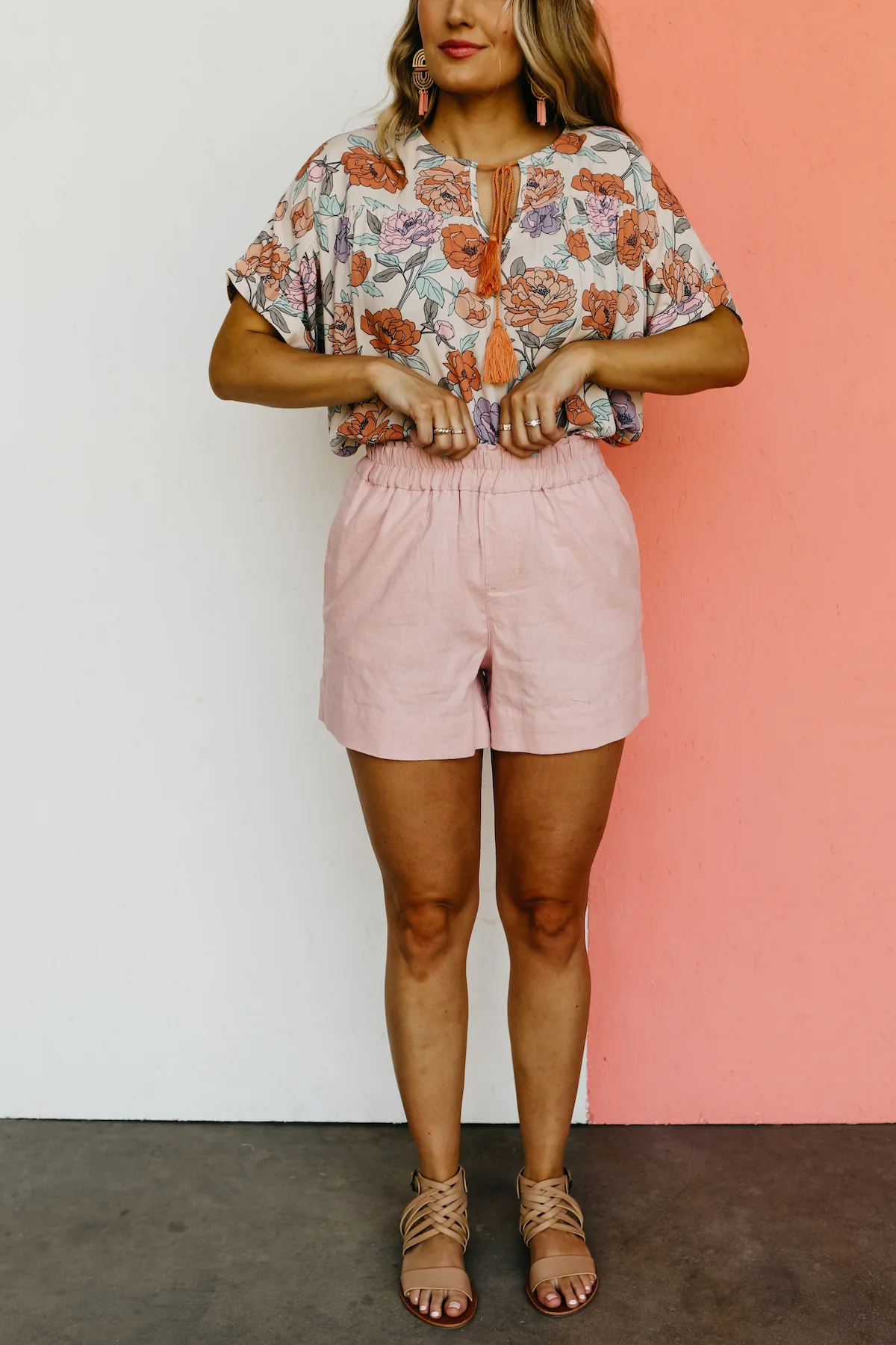 The Marlon Elastic Waist Shorts - FINAL SALE - Image 3