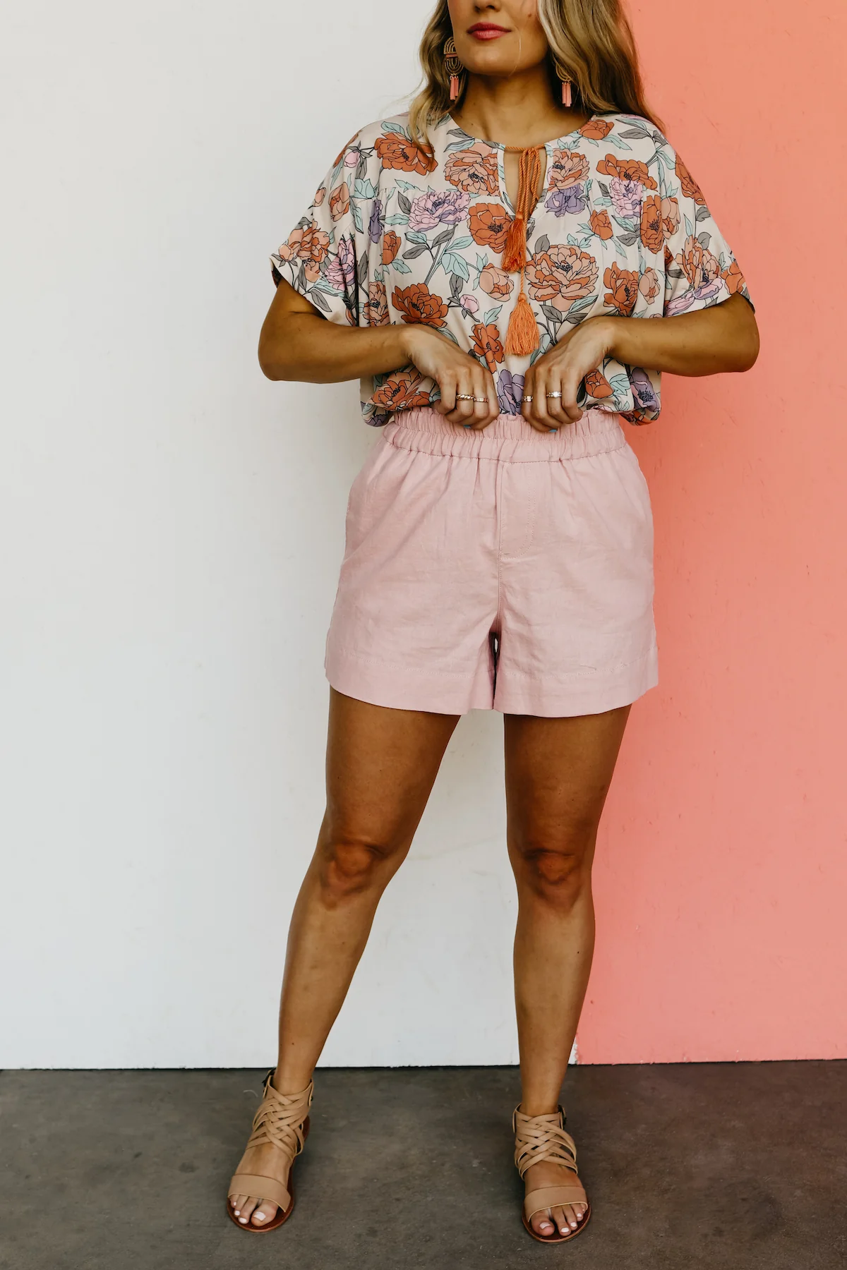 The Marlon Elastic Waist Shorts - FINAL SALE - Image 5