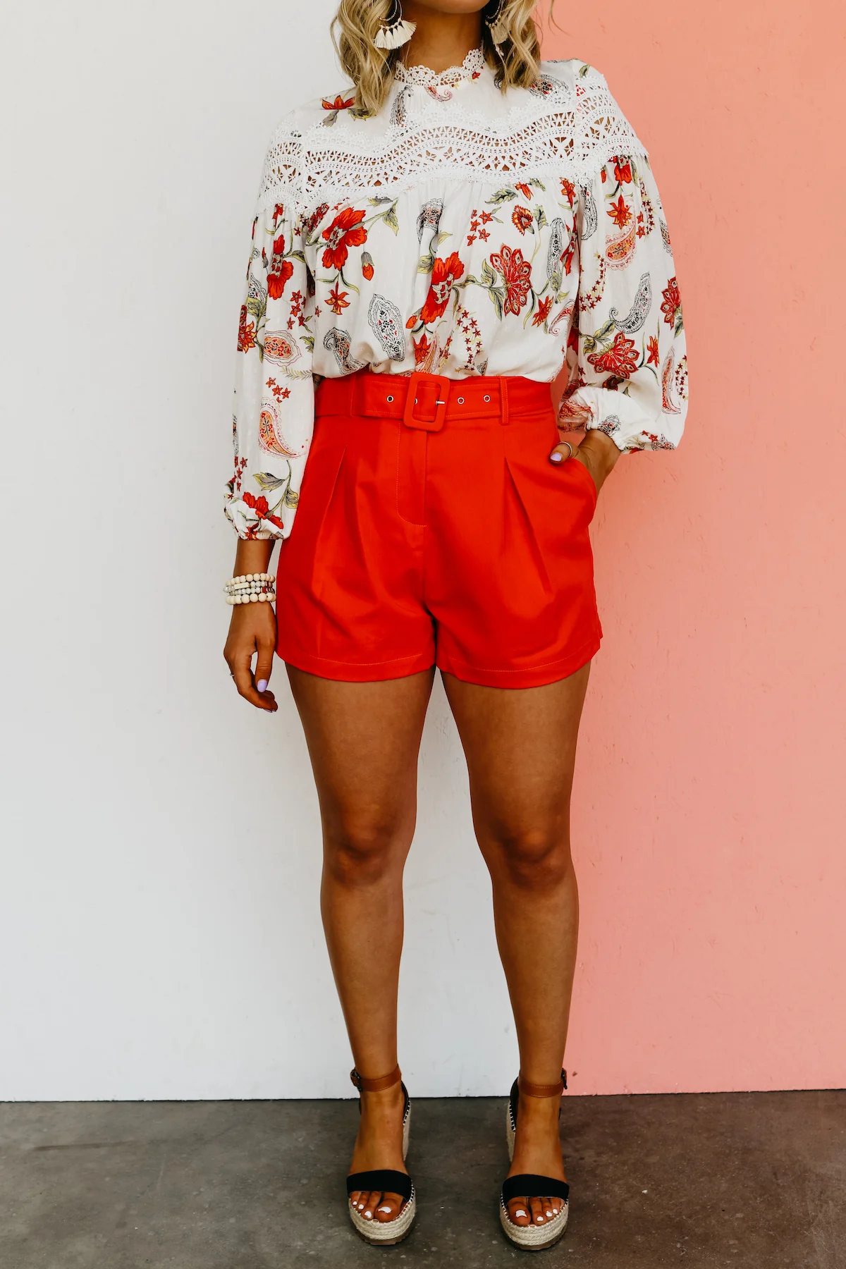 The Maryam Belted Shorts - FINAL SALE - Image 3