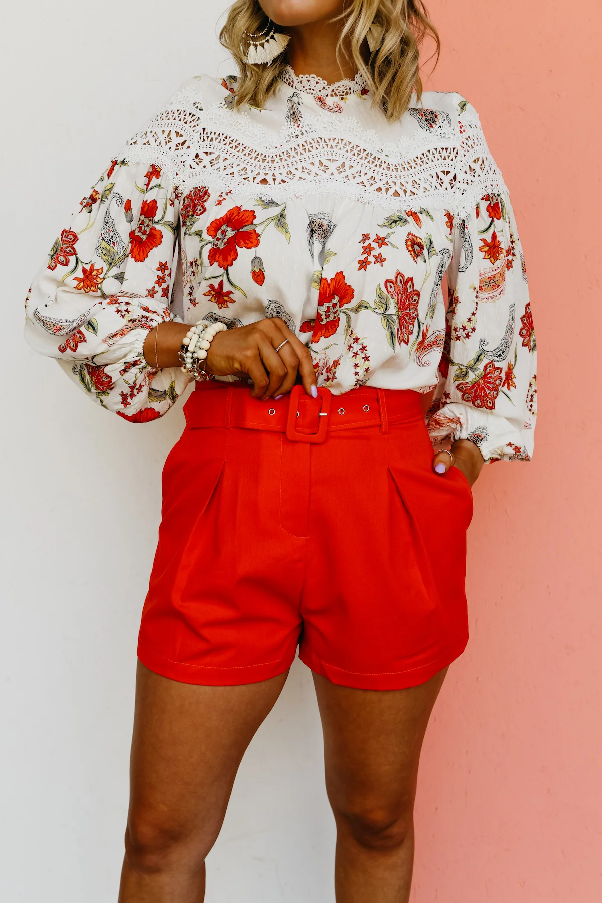 The Maryam Belted Shorts - FINAL SALE - Image 4
