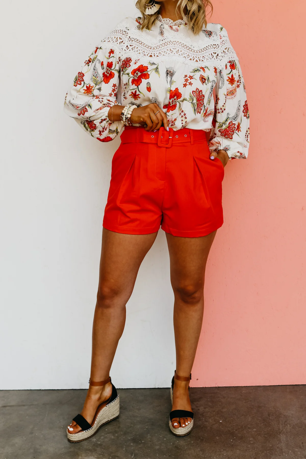 The Maryam Belted Shorts - FINAL SALE - Image 5
