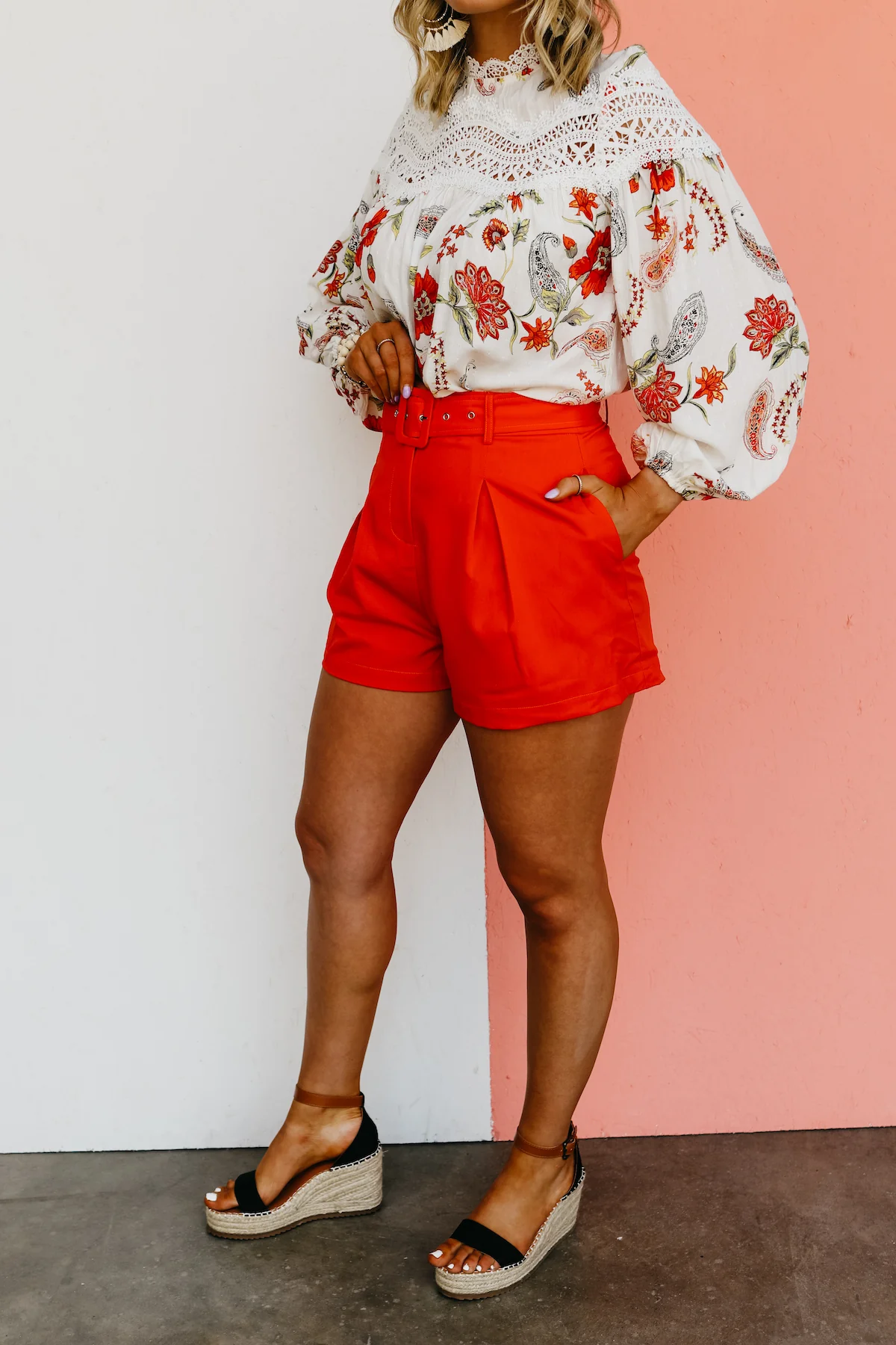 The Maryam Belted Shorts - FINAL SALE - Image 6