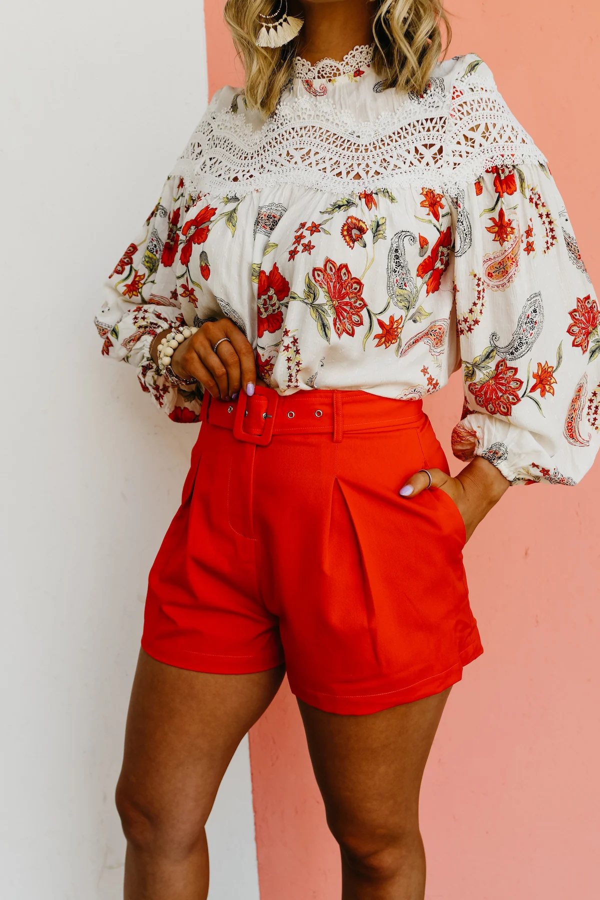 The Maryam Belted Shorts - FINAL SALE - Image 7